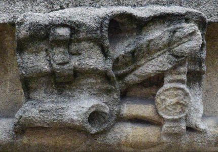 Lloyds bank carving